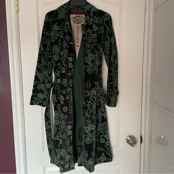 🚨rare🚨REPLAY 90’s Trench Sz XS - Picture 3 of 15